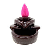 2.5" Ceramic Backflow Incense Burner - Waterfall - Magick Magick.com