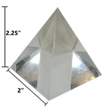 2.5" Crystal Pyramid - Magick Magick.com