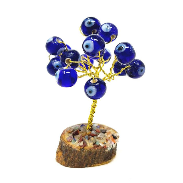 2.5" Evil Eye Tree of Life Bead Tree (15 Evil Eye Beads) - Magick Magick.com