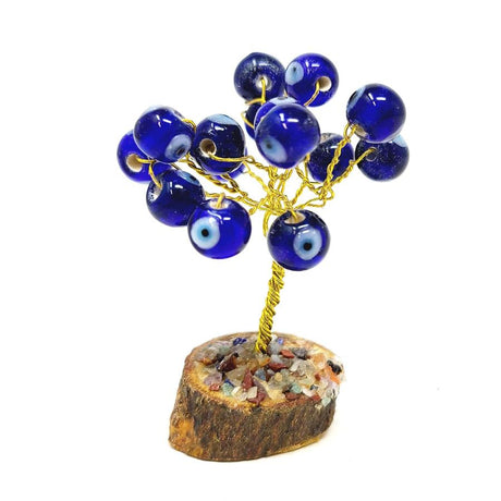 2.5" Evil Eye Tree of Life Bead Tree (15 Evil Eye Beads) - Magick Magick.com