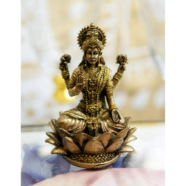 2.5" Hindu Statue - Lakshmi - Magick Magick.com