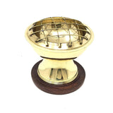 2.5" Screen Brass Burner with Coaster - Magick Magick.com