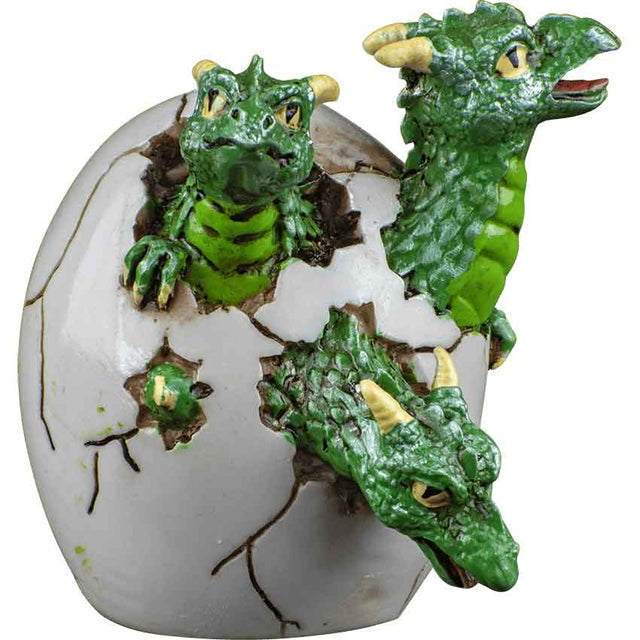 2.75" 3 Headed Dragon Hatchling Figurine - Magick Magick.com