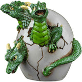 2.75" 3 Headed Dragon Hatchling Figurine - Magick Magick.com