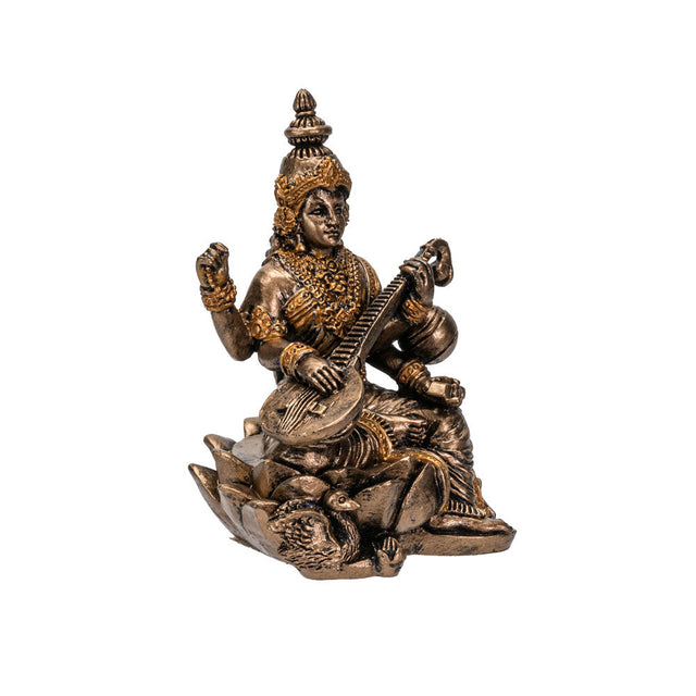 2.75" Hindu Statue - Saraswati - Magick Magick.com