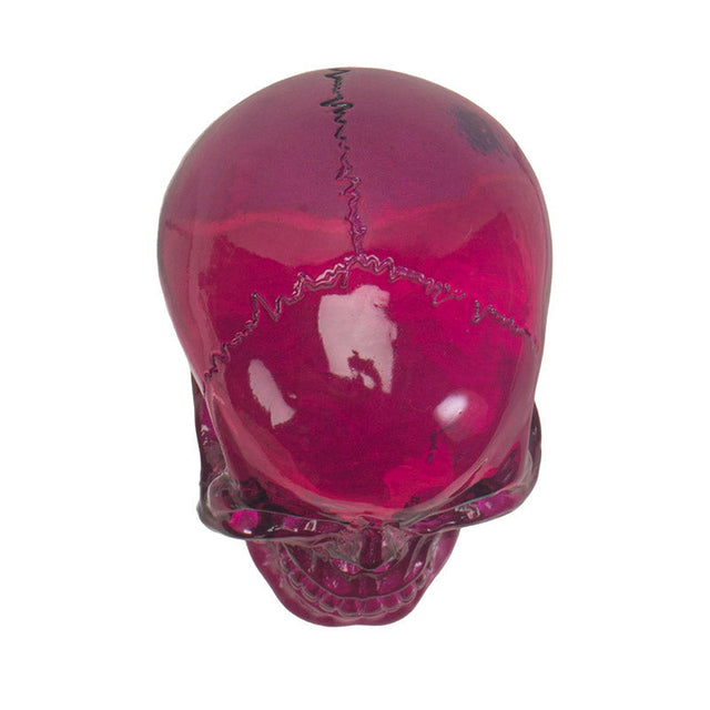 2.75" Translucent Purple Skull Statue (Pack of 4) - Magick Magick.com