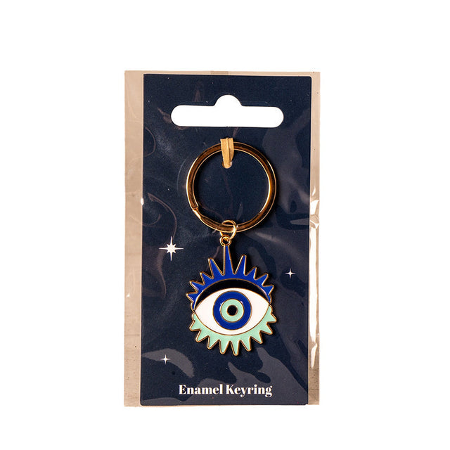 2.8" All Seeing Eye Protection Key Chain - Magick Magick.com