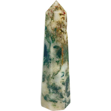 3-4" Gemstone Obelisk - Tree Agate - Magick Magick.com