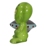 3" Alien with Saucer Statue - Magick Magick.com