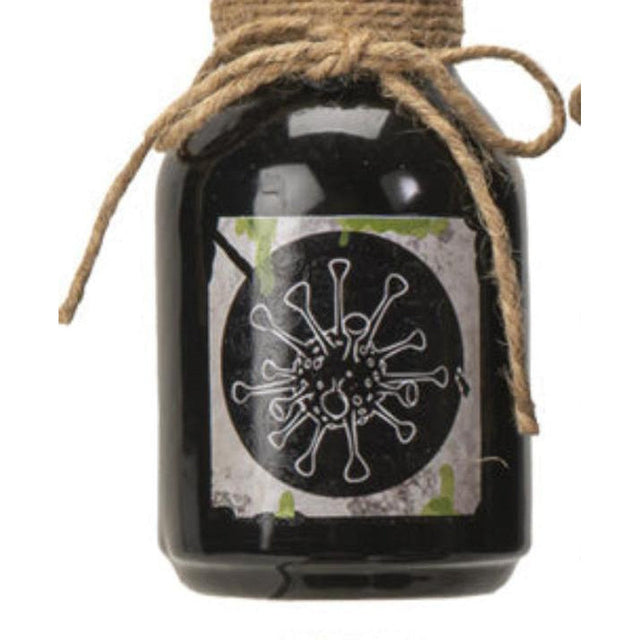 3" Ceramic Bottle - Apothecary (Set of 6) - Magick Magick.com