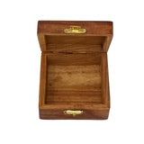 3" Cross Inlaid Wooden Box - Magick Magick.com