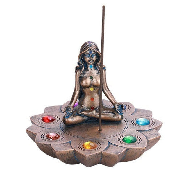 3" Goddess 7 Chakra Burner - Magick Magick.com