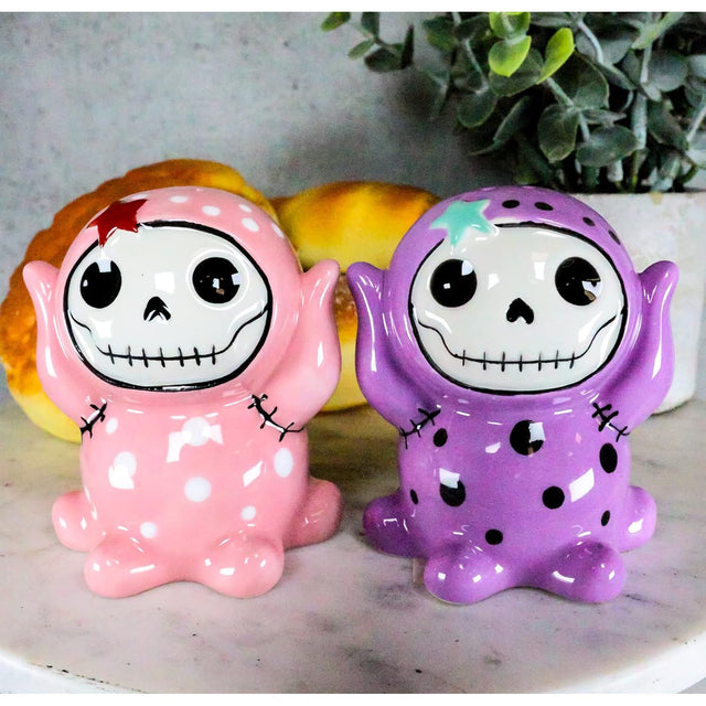 3" Salt & Pepper Shaker - Furrybones Octopee - Magick Magick.com