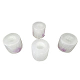 3" Selenite Cylinder Tealight Candle Holder - Magick Magick.com