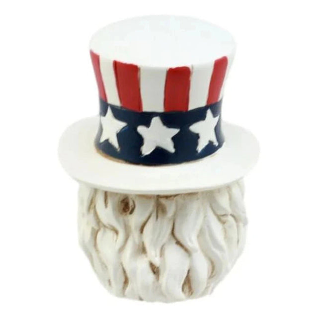 3" Skeleton Statue - Uncle Sam - Magick Magick.com