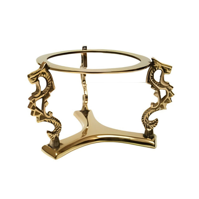 3" Solid Brass Dragon Crystal Ball Stand - Magick Magick.com