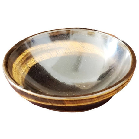 3" Tiger Eye Gemstone Bowl - Magick Magick.com