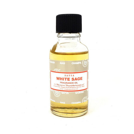 30 ml Satya Fragrance Oil - White Sage - Magick Magick.com