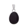 30 mm Black Tourmaline Sterling Silver Pendant - Magick Magick.com