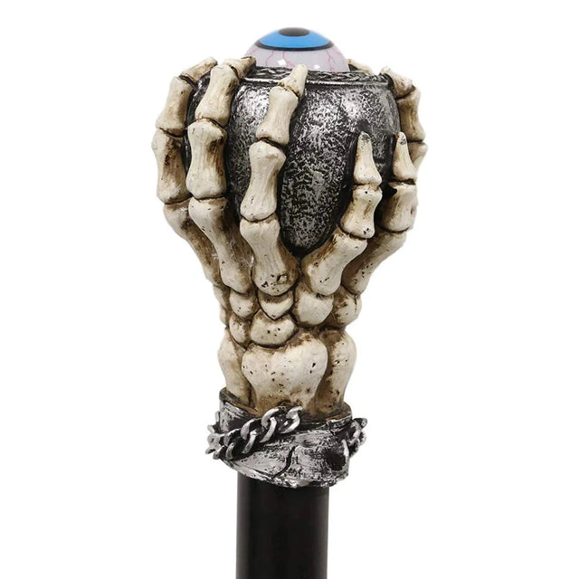 37" Walking Cane - Skeletal Eye Ball - Magick Magick.com