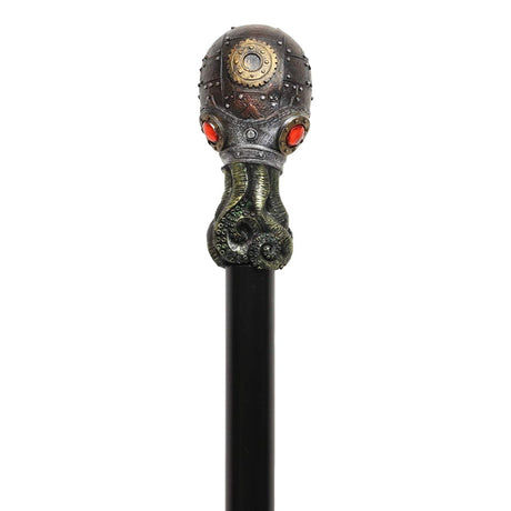 37" Walking Cane - Steampunk Octopus - Magick Magick.com