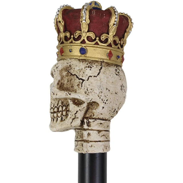 37.5" Walking Cane - King Skull - Magick Magick.com