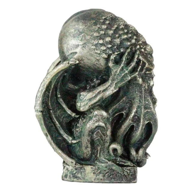 3.25" Sitting Cthulhu Statue Set - See, Hear, Speak No Evil (Set of 3) - Magick Magick.com