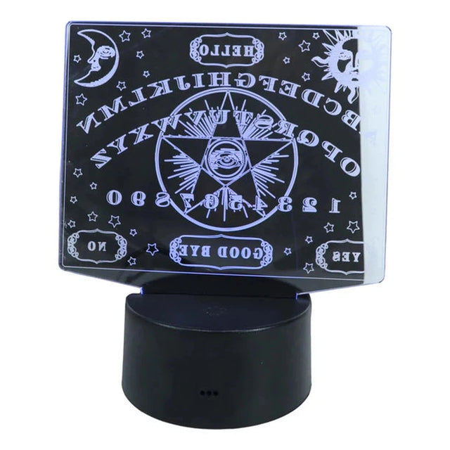 3.35" Spirit Ouija Board 3D LED Light - Magick Magick.com