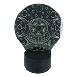 3.35" Triple Moon 3D LED Light - Magick Magick.com