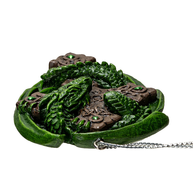 3.4" Dragon Ornament - Woodland Guardian - Magick Magick.com