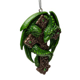 3.4" Dragon Ornament - Woodland Guardian - Magick Magick.com