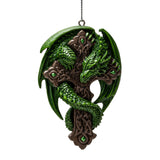 3.4" Dragon Ornament - Woodland Guardian - Magick Magick.com