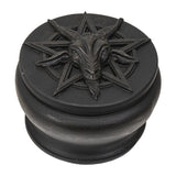 3.5" Baphomet Black Trinket Box - Magick Magick.com