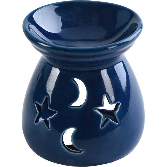 3.5" Ceramic Oil Burner - Celestial - Magick Magick.com