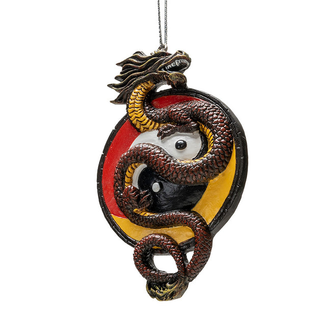 3.5" Dragon Ornament - Yin Yang Guardian - Magick Magick.com