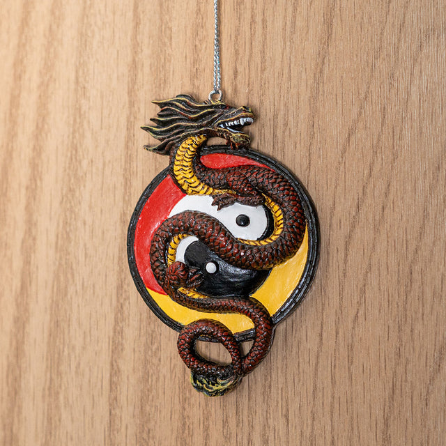 3.5" Dragon Ornament - Yin Yang Guardian - Magick Magick.com