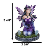 3.5" Fairy Statue - Amethyst - Magick Magick.com