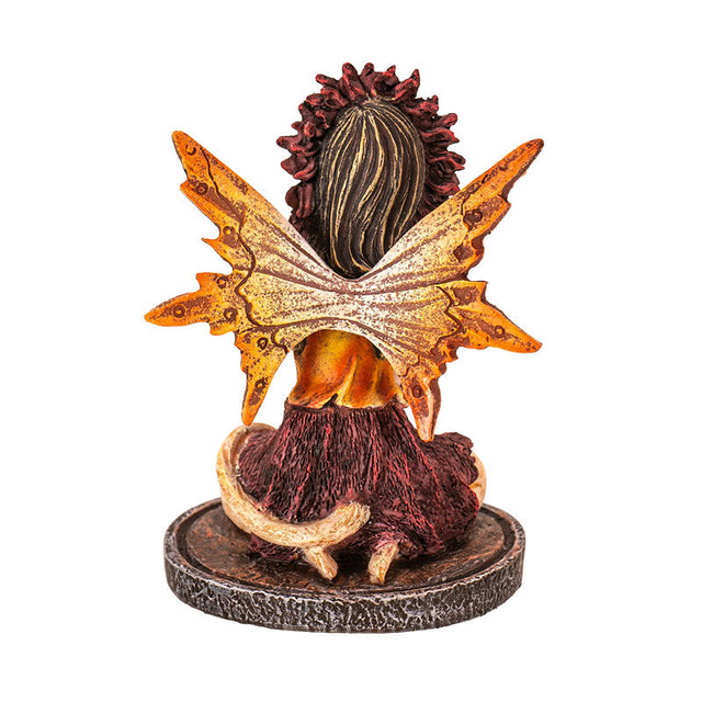 3.5" Fairy Statue - Crimson - Magick Magick.com