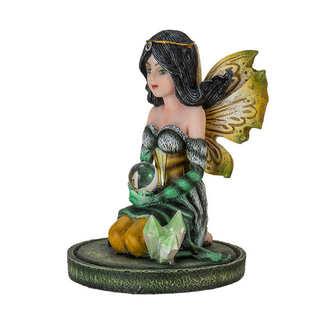 3.5" Fairy Statue - Green Aventurine - Magick Magick.com