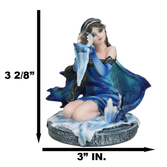 3.5" Fairy Statue - Winter - Magick Magick.com