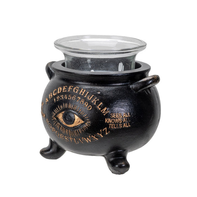 3.5" Ouija Board Cauldron Votive Candle Holder - Magick Magick.com