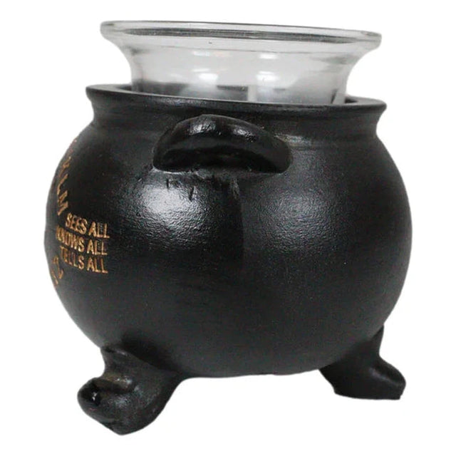 3.5" Ouija Board Cauldron Votive Candle Holder - Magick Magick.com