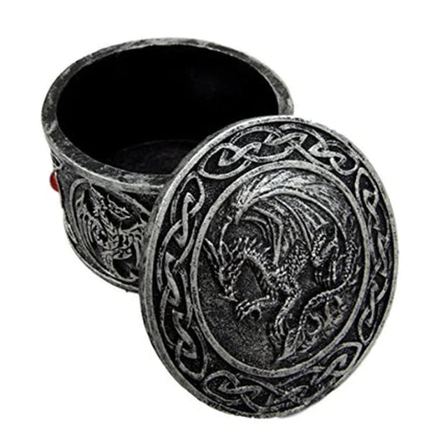 3.5" Round Dragon Display Box - Magick Magick.com