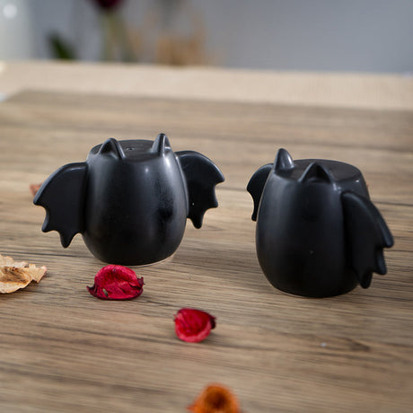 3.5" Salt & Pepper Shaker - Bat Wings - Magick Magick.com