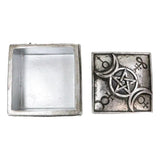 3.5" Triple Moon Spell Box - Magick Magick.com