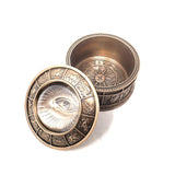 3.5" Zodiac Eye Box Poly Resin Box - Magick Magick.com