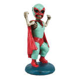 3.75" Day of the Dead Statue - Lucha Dore - Magick Magick.com