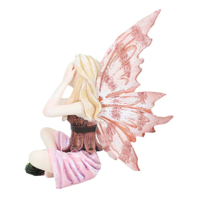 3.75" Fairy Statue - Red Fairy - Magick Magick.com