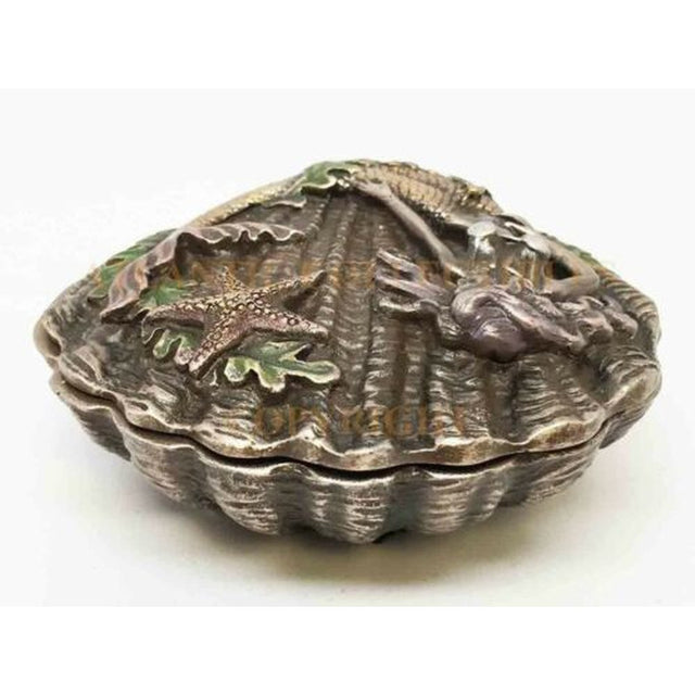 3.75" Mermaid Shell Display Box - Magick Magick.com