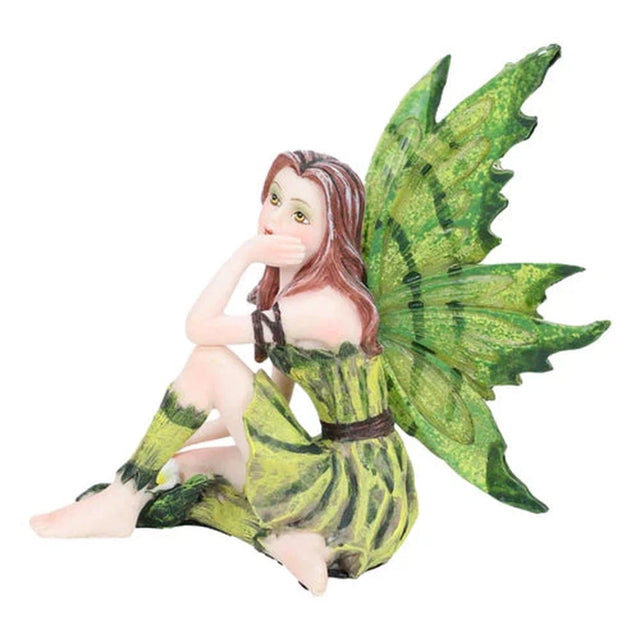 3.88" Fairy Statue - Green Fairy - Magick Magick.com